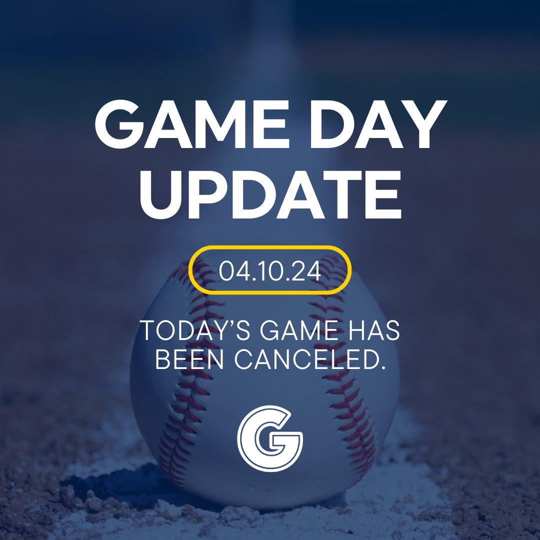 Due to the weather, today's game at Surry has been canceled.