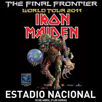 #OnThisDay, 2011, #IronMaiden live at Estadio National, #SantiagoDeChile