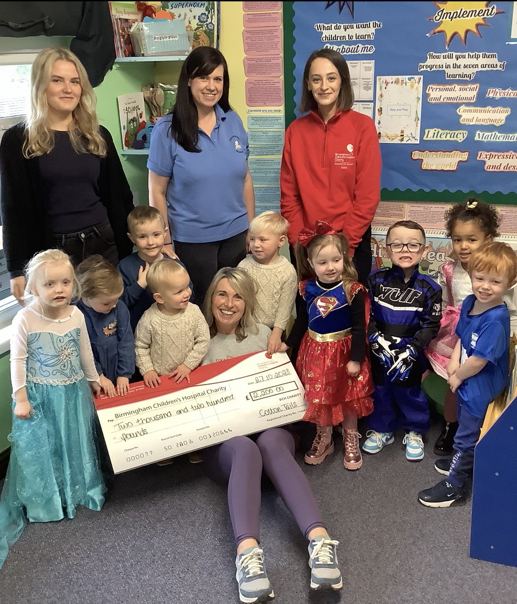 This week's Charity Champion featured in the Birmingham Mail is the Cottontails Day Nursery group. Every year the four nurseries hold fundraisers for us and this year's event saw their fundraising total tip over a whopping £40,000! Read all about it: orlo.uk/88rqu