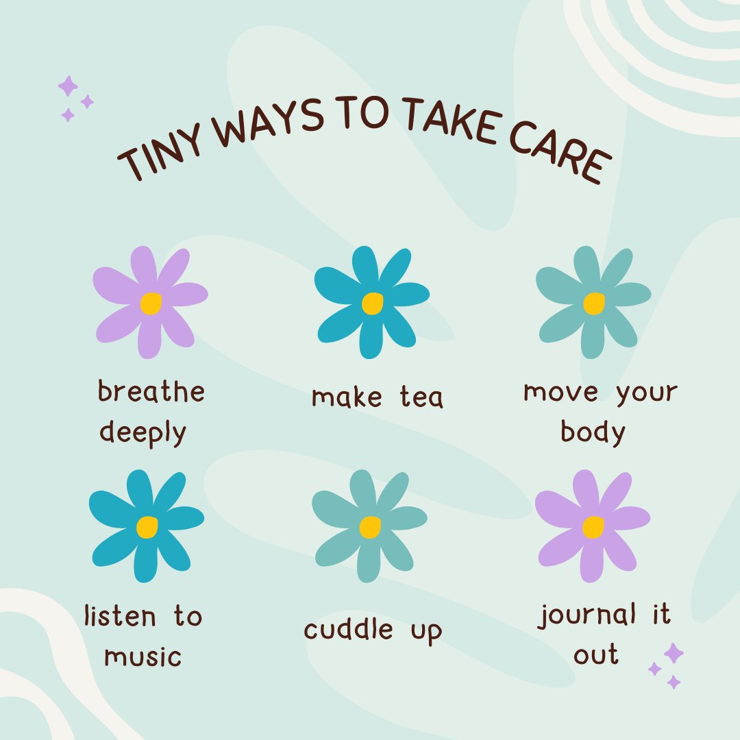 TheJHF's tweet image. Take what you need. 

#SAAM #SexualAssaultAwarenessMonth #selfcare