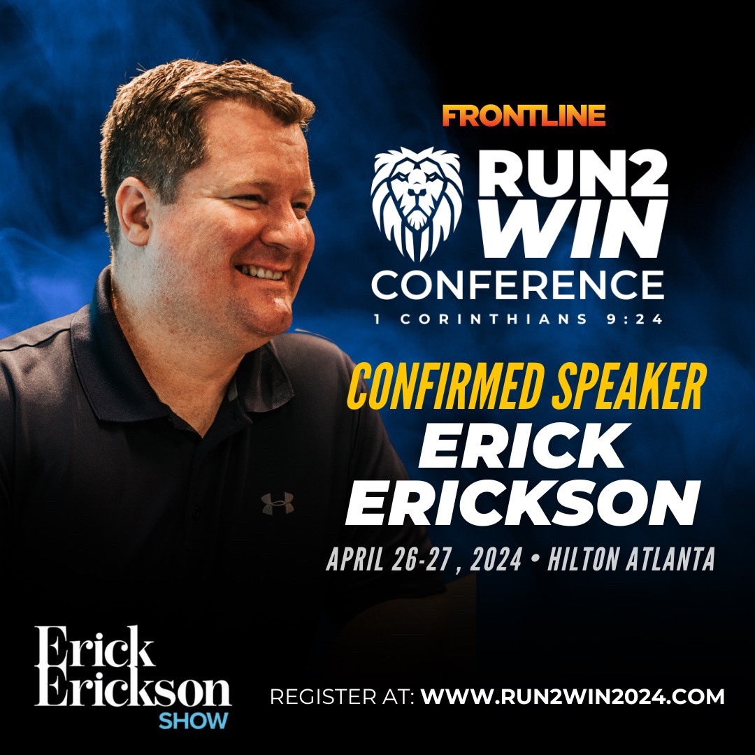 Excited to hang out with my friend @EWErickson at the Run2Win Conference! Register today at Run2Win2024.com