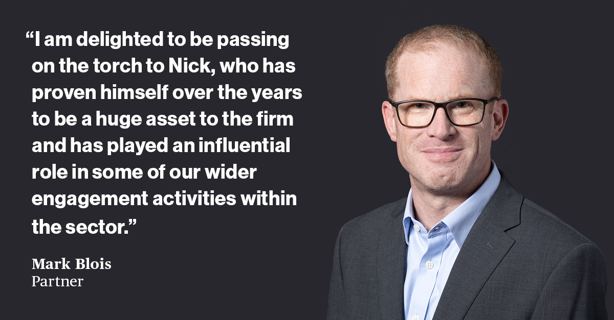 Browne Jacobson’s education team will soon be under new leadership as Nick MacKenzie (@_EducationLaw) takes over the reins from @MarkBlois. Learn more: bit.ly/3U0Zmn8.