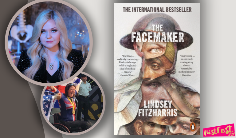 Previous #WolfsonHistoryPrize shortlistee, @DrLindseyFitz, will be in conversation with @drjen_w at @britishlibrary for a special @HistFestUK event on Saturday 13 April. #HistFest2024 More details below 🔽 histfest.org/the-facemaker-…