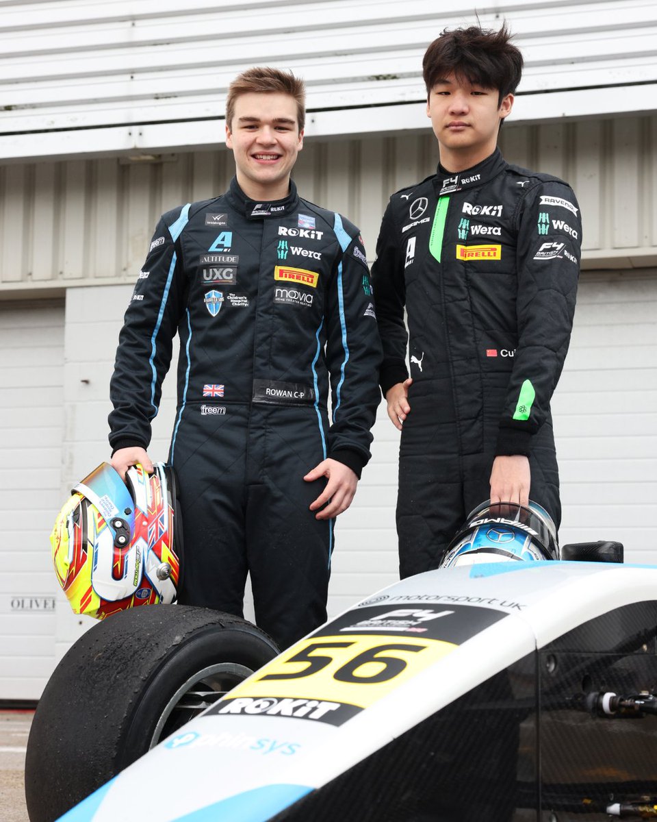 We caught up with each driver on the 2024 ROKiT British F4 grid ahead of the season. And our first driver interviews are now LIVE! Hear from the @argenti_motorsport pairing of Rowan Campbell-Pilling and Yuanpu Cui. fiaformula4.com/media/audio/