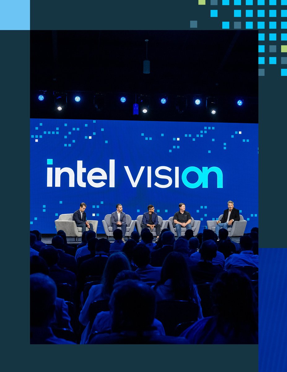 intel's tweet image. 📶 Thanks for exploring world-changing solutions powered by #AI everywhere at #IntelVision 2024! @Intel innovations provide security, performance, and choice to enable #enterprise transformation and to help improve lives.

Watch here: intel.ly/3U9xSge

#Intel #Technology