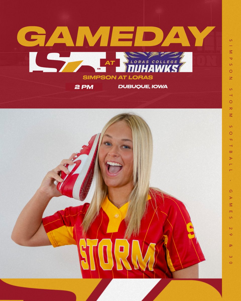 Quick turnaround as we hit the road today!

🆚 Loras
🕑 2 p.m. (DH)
📍 Dubuque, Iowa
🏟 Faber-Clark Field
📊 tinyurl.com/57xxmh52
🔉 tinyurl.com/mkbv9dau
🖥 tinyurl.com/2r3v376v

#rollriversSB