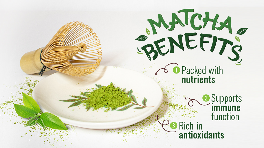 Boost your mornings with the benefits of Matcha! 🌿🌿⁠ #BoosterJuice #MatchaMadness #Matcha ⁠#Morning