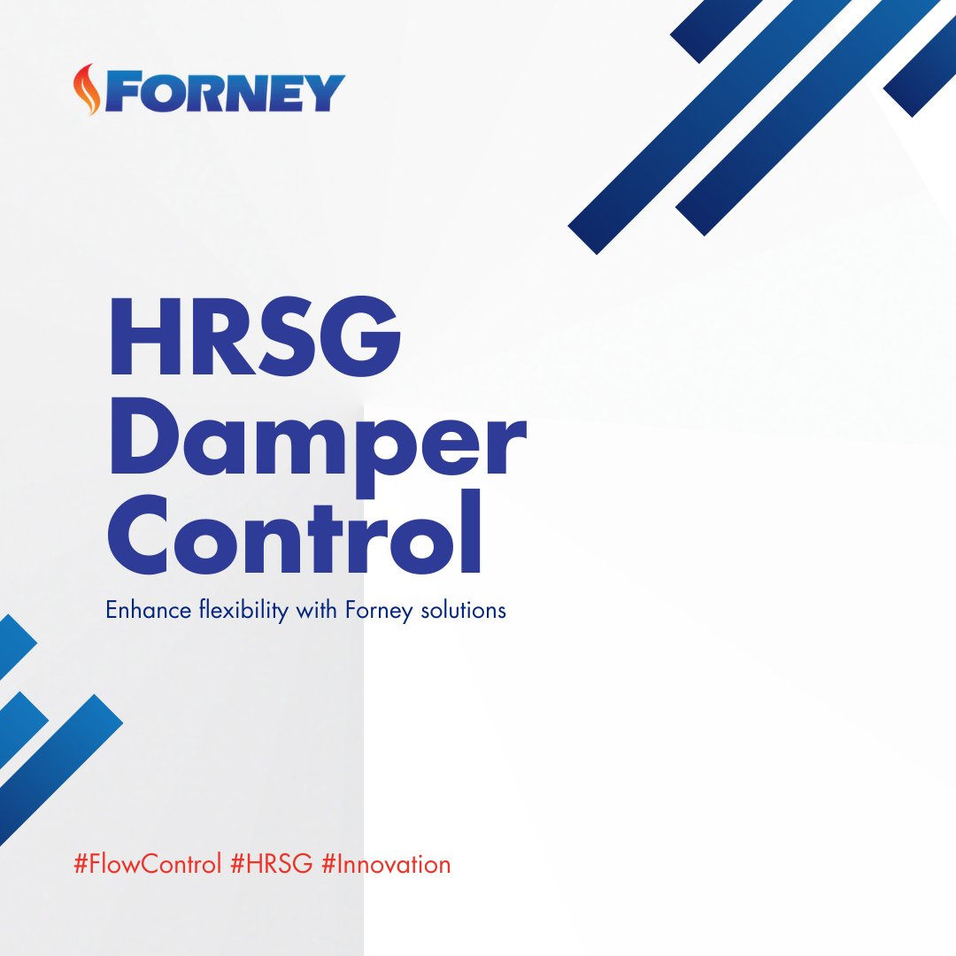 The HRSG Bypass Damper Your Plant Needs - Forney's innovative flow control solutions enhance your operation's flexibility. 

Visit our website: forneycorp.com/products/hrsg-…

#FlowControl #HRSG #Innovation