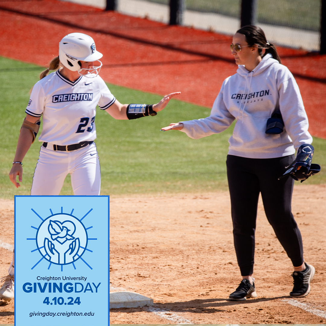You can make a difference for Creighton Athletics! Your gift to Creighton Softball will help our student-athletes succeed on and off the field. Show your Bluejay spirit: givingday.creighton.edu/campaigns/soft… #JaysGive