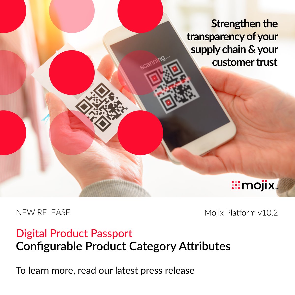 We’re excited to unveil our most recent platform enhancements. The new Mojix platform updates include traceability features that support global digital product passport initiatives.
Read More Here: mojix.com/just-released-…
