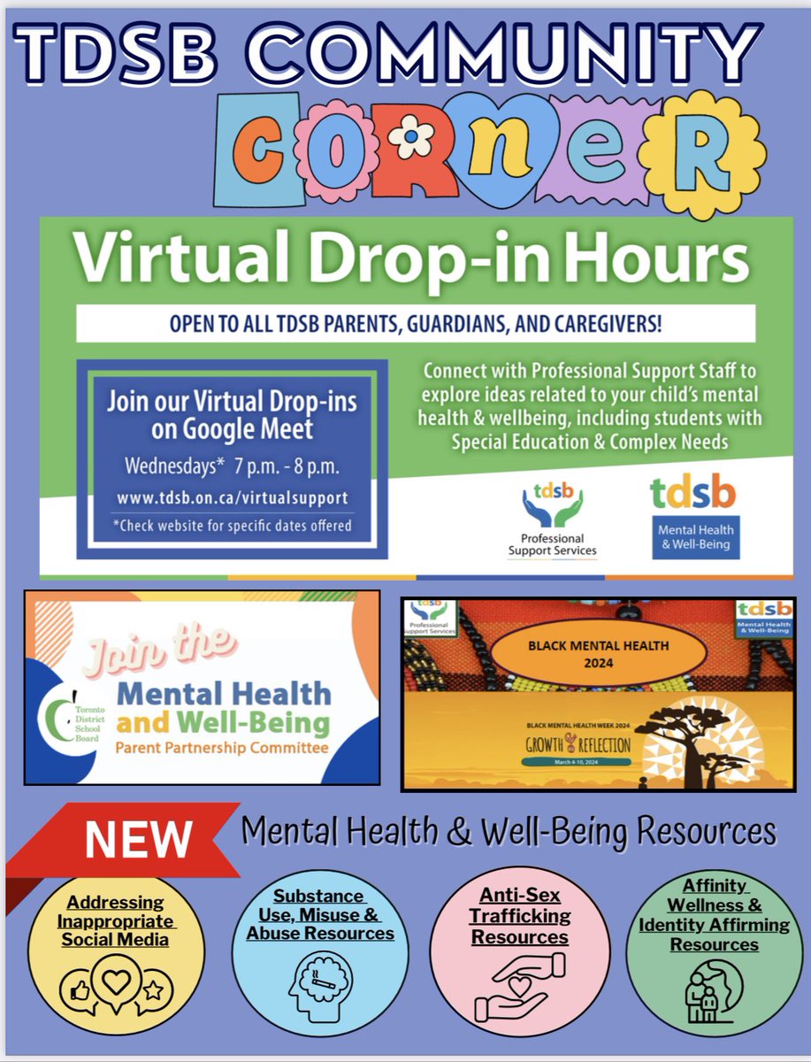 TDSB Psychological Services tweet media