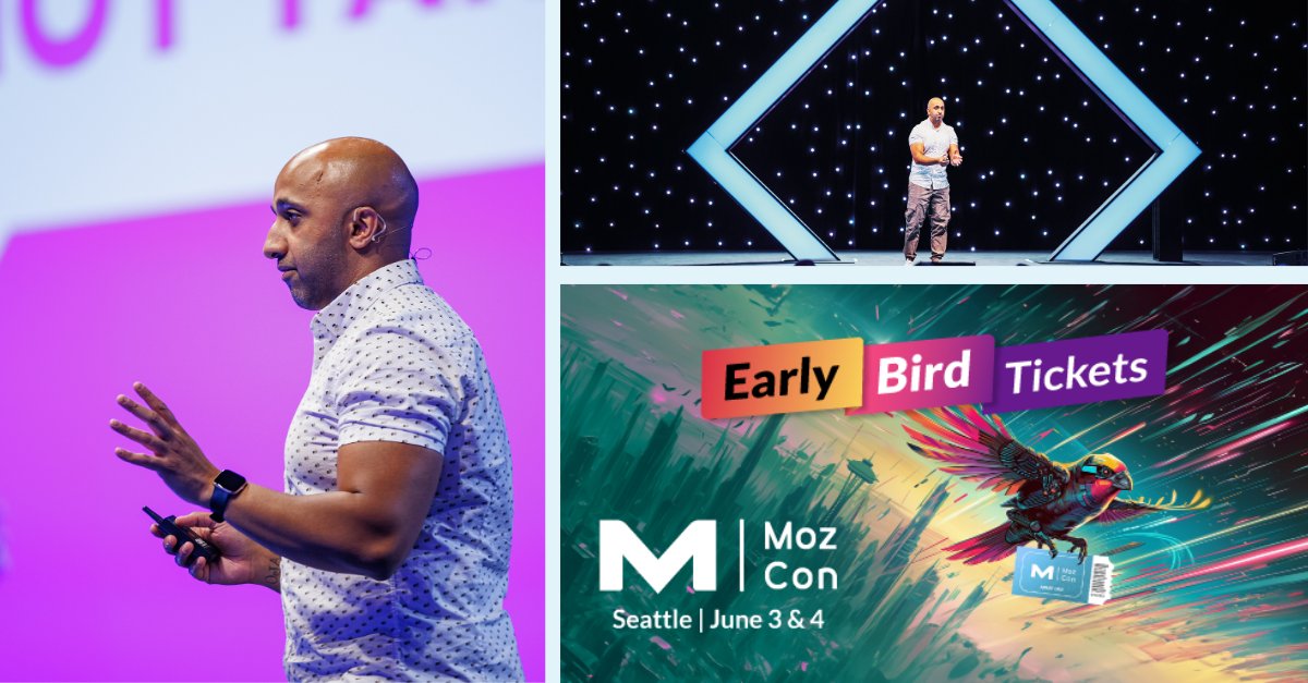 I remember how I watched MozCon 2023 like it was yesterday.

I was feeling miserable on the day. Pain was shooting through my right knee and I couldn't leave the bed.

I had an ice pack propped up on my knee while crying in frustration because the entire situation didn't seem to