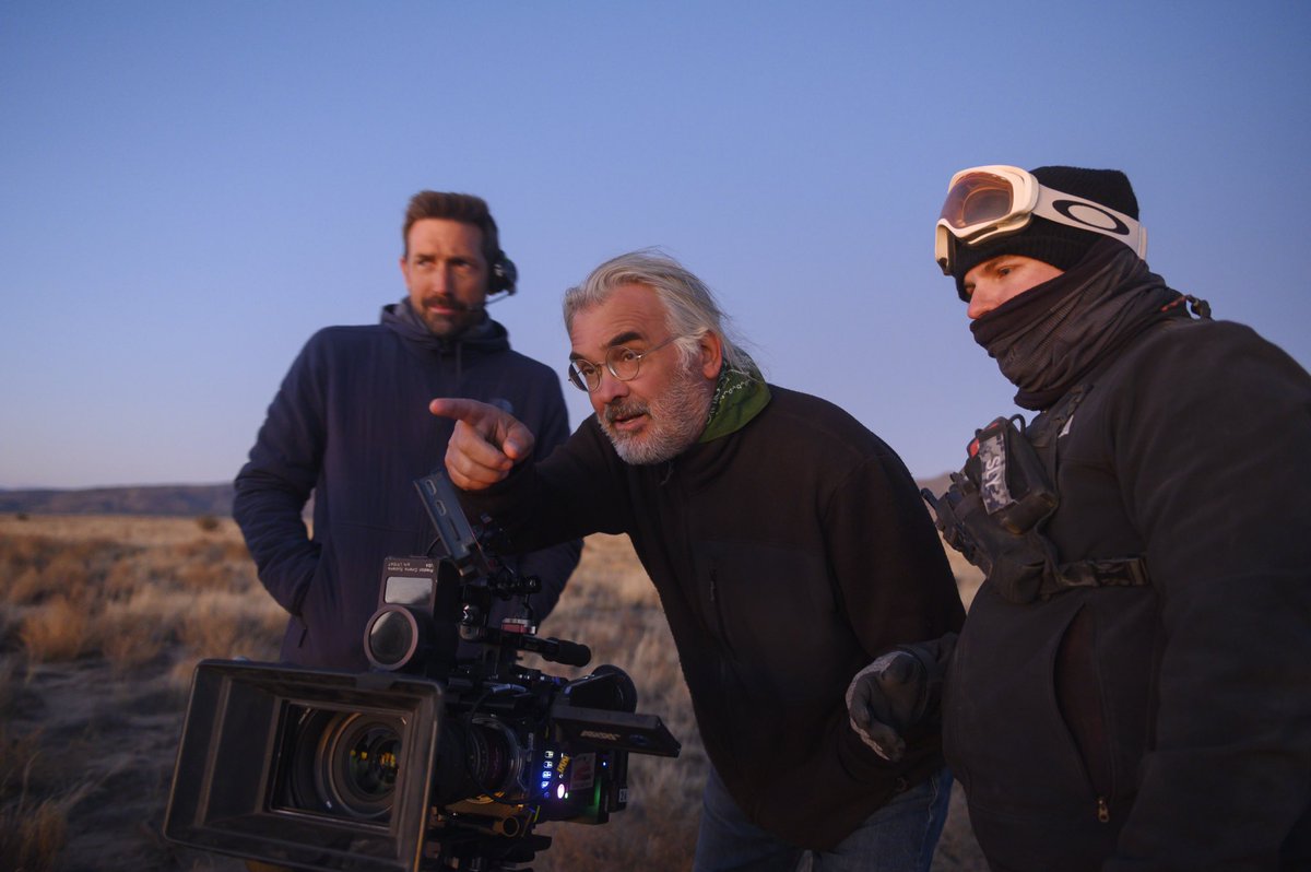 Check out the amazing Director Paul Greengrass in action 🎬 He is back directing another NM project, but do you recall this previous film he directed in the state? Hint: it was released in 2019 Post your guesses 👇🏼