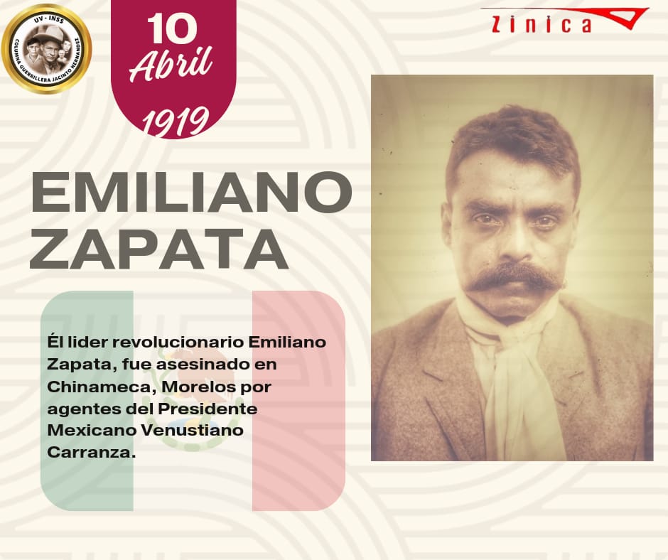 #Nicaragua|#uvinss
HISTORIA:
📌Emiliano Zapata Salazar, conocido como El caudillo del Sur, o el Atila del Sur, fue un campesino y militar mexicano que participó en la Revolución mexicana como comandante del ejército libertador del Sur.