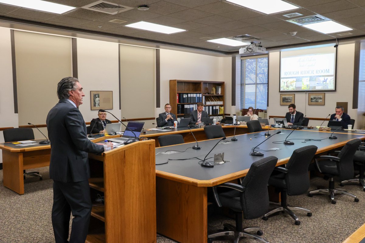 Shared with the Energy Development and Transmission Committee how we're fighting back against the Biden administration's onslaught of rules and regs aimed at killing our ag and energy industries. We're taking a whole-of-government approach to protecting ND from federal overreach.