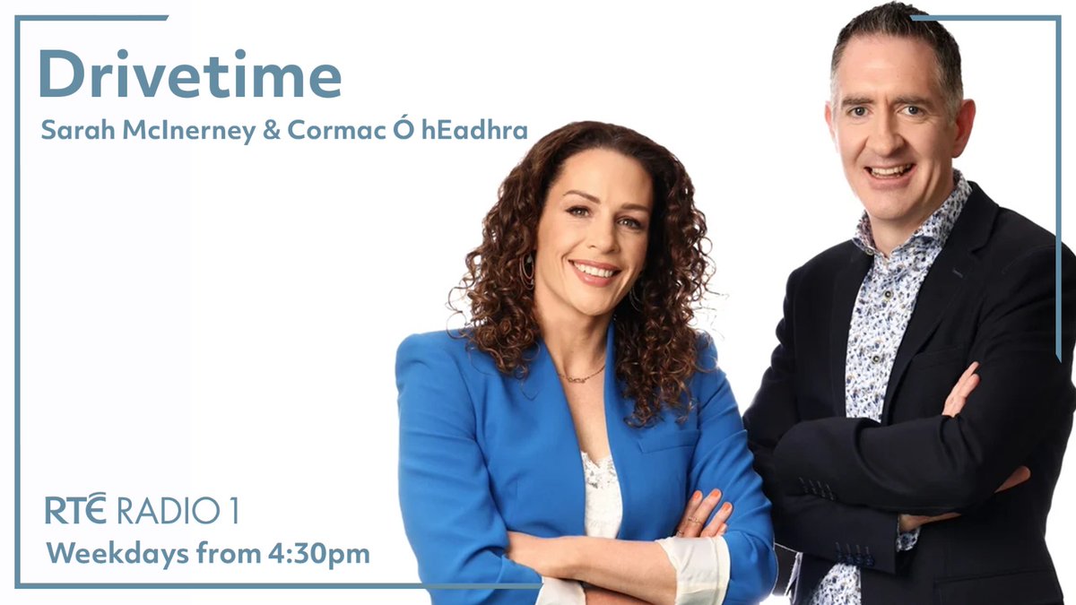 Drivetime RTE (@drivetimerte) on Twitter photo On today's show: <a href="/SarahAMcInerney/">Sarah McInerney</a>
🗣️Amid a drugs epidemic in Ireland, we'll speak to the new minister responsible for tackling the issue
🗳️MEPs to vote on new migration rules
⚽️The FAI and the search for a manager - what is going on?
☀️😀And does weather affect your mood? On today's show: <a href="/SarahAMcInerney/">Sarah McInerney</a>
🗣️Amid a drugs epidemic in Ireland, we'll speak to the new minister responsible for tackling the issue
🗳️MEPs to vote on new migration rules
⚽️The FAI and the search for a manager - what is going on?
☀️😀And does weather affect your mood?