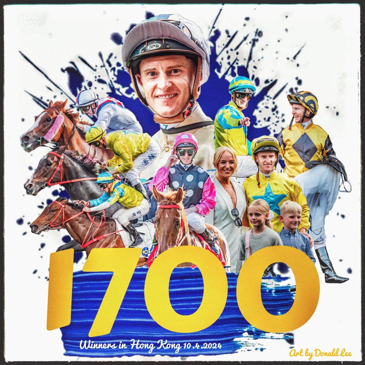 1️⃣7️⃣0️⃣0️⃣ winners in Hong Kong for the champ @zpurton #HKRacing