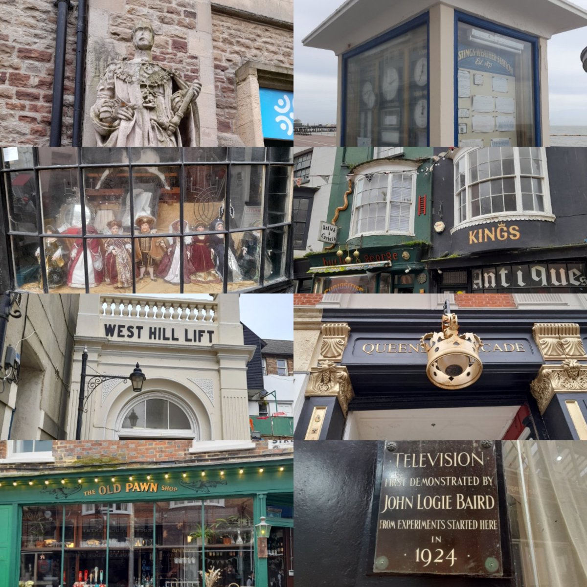 What I've always loved about #Hastings and #StLeonards are the details you spot everywhere that shout of past lives and rich history.