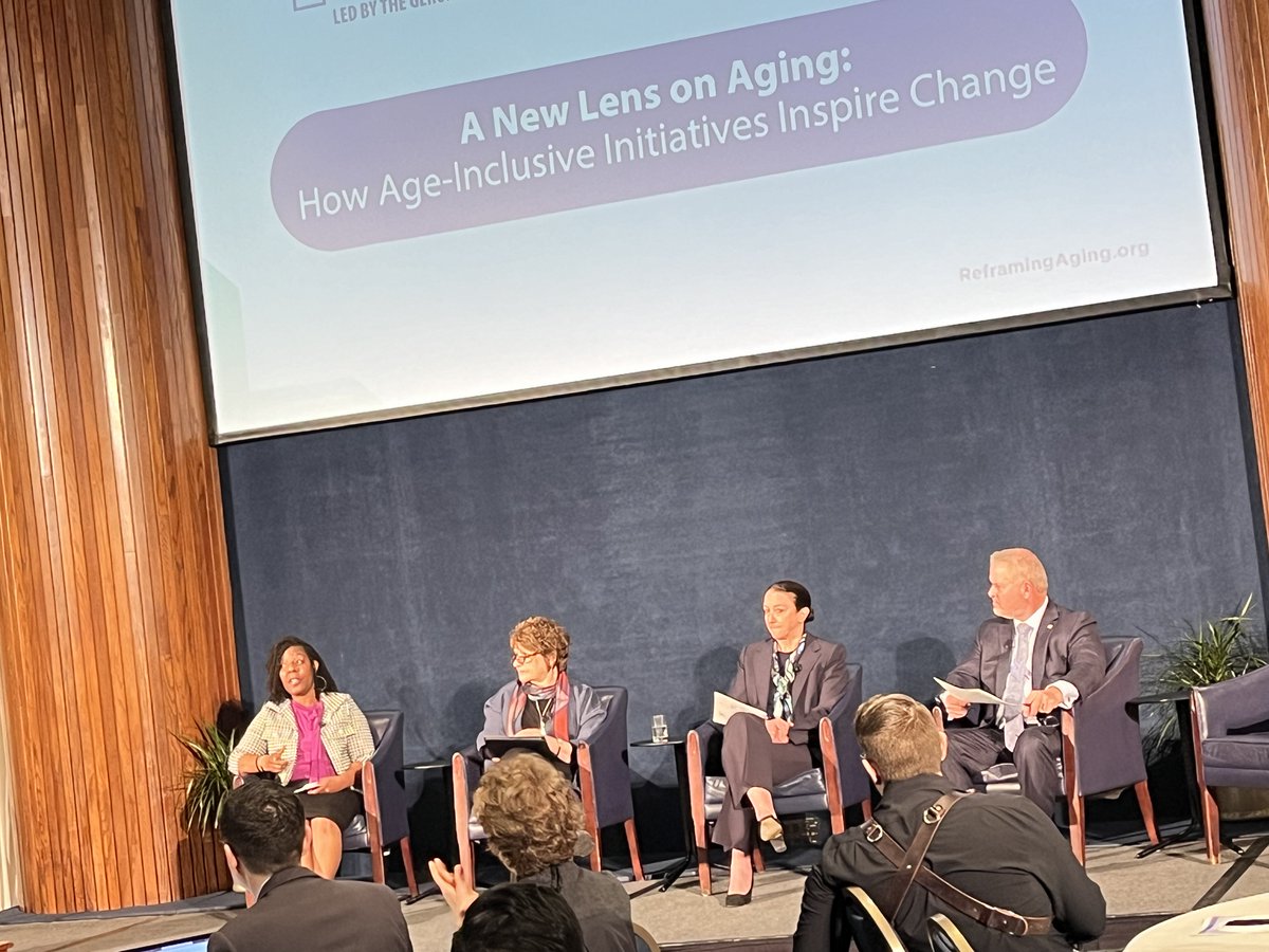 Joann Montepare: 'We need to stop using the generational model that has ... problems with associating traits & values with different generations, and presume that that's how they're going to behave. #reframingaging @Guidehouse @LasellUniv @msdh @MCarneyMD bit.ly/42TUio