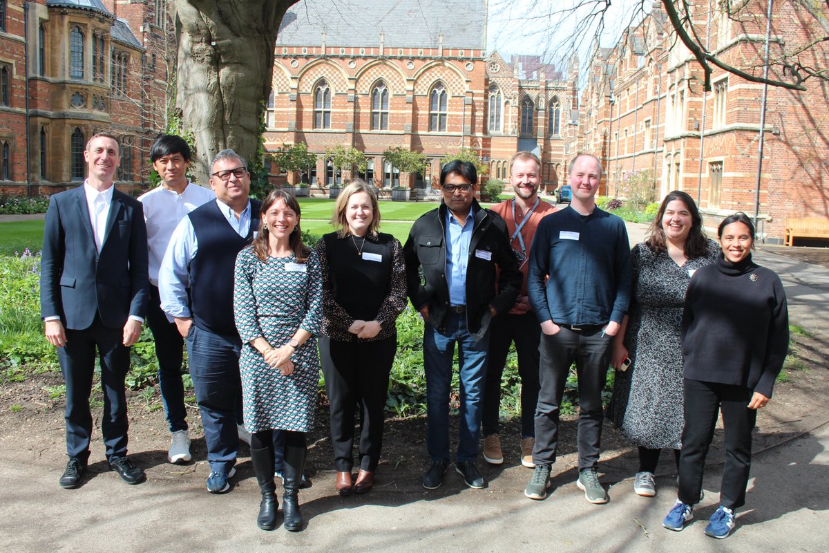 Wonderful to enjoy a rare meeting in person with our partner @Jhpiego and a number of #TrinityChallenge winners, alongside #SkollWF in Oxford. We explored how those working with advanced analytics, decision makers and frontline healthcare workers can best meet each other's needs.