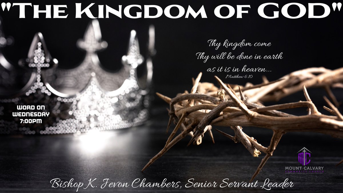 Word on Wednesday: 'The Kingdom of GOD: Revelations from the Kingdom'

Join Us in-Person tonight at 7pm (CST)

Facebook.com/m3comaha
Twitter.com/m3comaha5112
Youtube.com/@M3COmaha/stre…
Linkedin.com/company/mount-…

#m3comaha #biggestLITTLEchurchinOmaha #WordonWednesday #KingdomofGOD