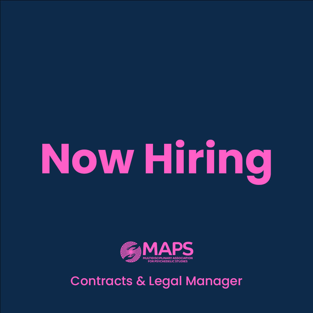 Join the MAPS team and help shape the future of the psychedelic ecosystem! 🌿✨ We're on the lookout for passionate individuals to join us as People Ops Manager and Contracts & Legal Manager. Applications close April 12th. Apply now and spread the word! maps.org/about-maps/car…