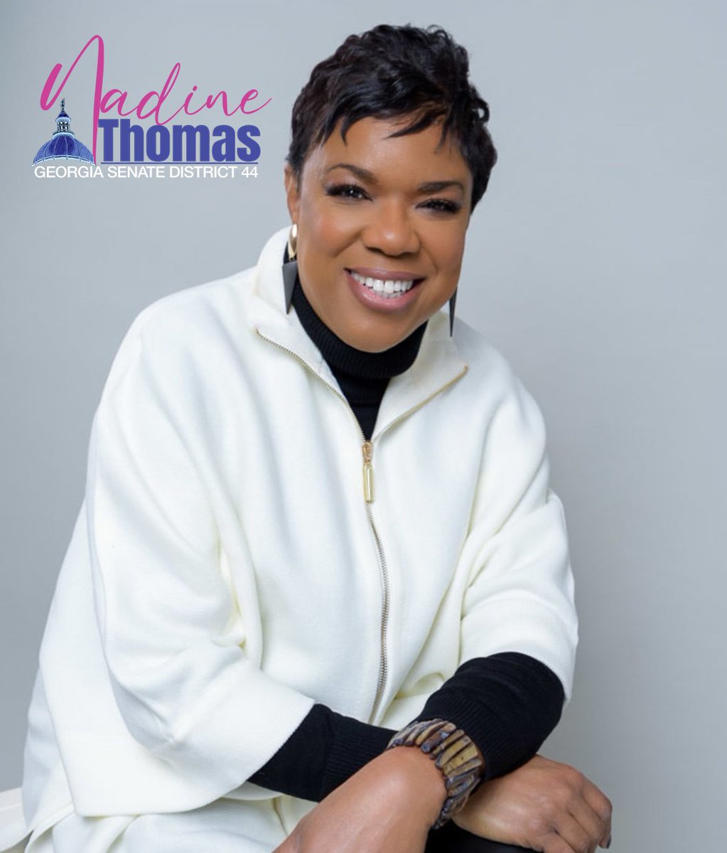 Former GA Sate Senator Nadine Thomas pictured here @ 71yrs old. There's nothing more beautiful than an ageless and timeless Black woman. Re-elect former GA State Senator Nadine Thomas - Senate District 44. BLACK VOTERS MATTER & SO DOES BLACK REPRESENTATION...#gapol @RepNikema