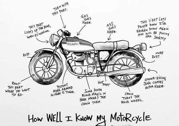 ProBikeUK's tweet image. How well do you know your bike...  🤣🧰

#ProBikeUK #Motorcycles #Wednesdayfun