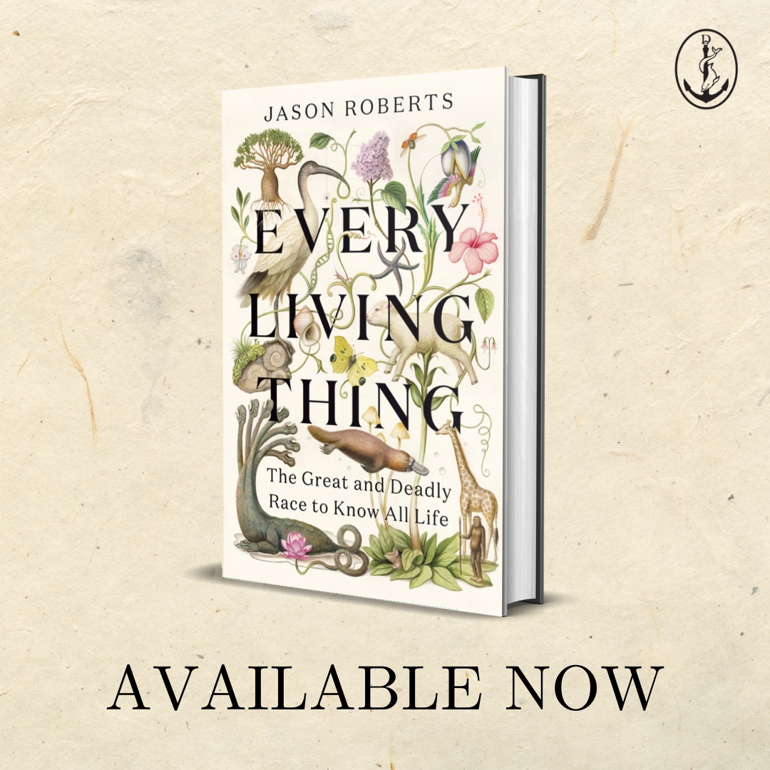 EVERY LIVING THING by @itsJason is now available! An epic, extraordinary account of scientific rivalry and obsession in the quest to survey all of life on Earth—a competition whose consequences still reverberate today. Pick up your copy today!