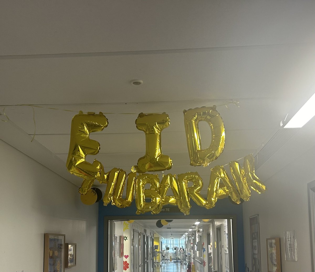 Wishing everyone a happy #eidmubarak today, we have lots of decorations and displays to help those who are in hospital or working celebrate ❤️