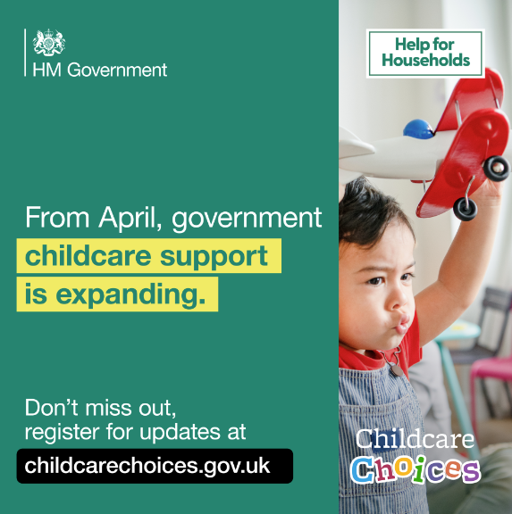Childcare support has expanded and even more working parents can get help to pay for their childcare. If you're an eligible working parent with a child who is two, you can now apply for 15 hours childcare. More info 👉🏼 orlo.uk/qMWIj