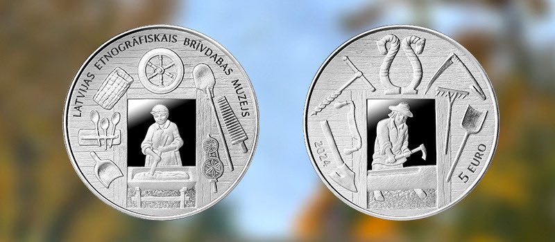 brivdabasmuzejs's tweet image. @LatvijasBanka radījusi Brīvdabas muzeja 100gades monētu 😊