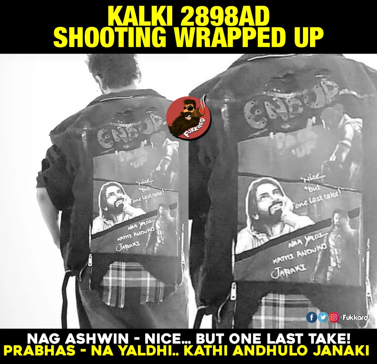 #Kalki2898AD Shoot Wrapped up 🕺 Release date Announcement on 17th April. #RebelStar #Prabhas