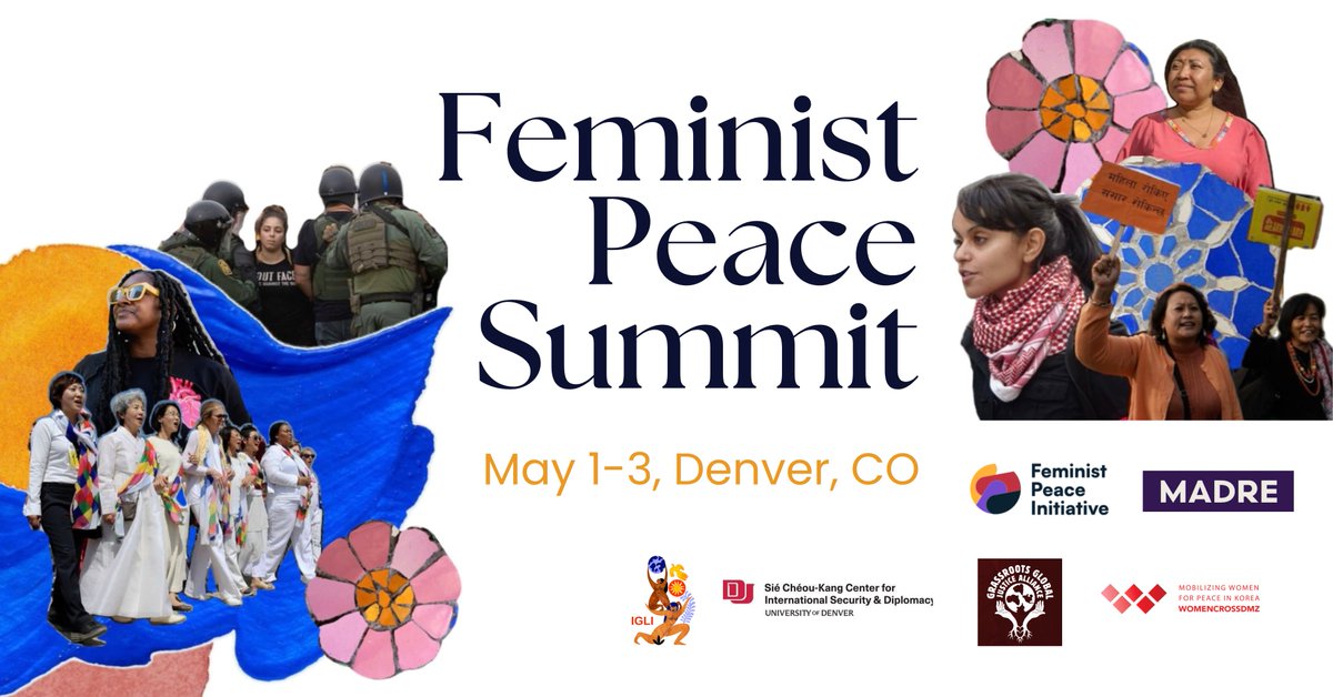 It has been a minute since I've been on here, but #ISA2024 made me miss it and there is so much happening that feels important to share. Top of that list is that we are hosting a Feminist Peace Summit in Denver in a few weeks and you can still register: feministpeacesummit.org