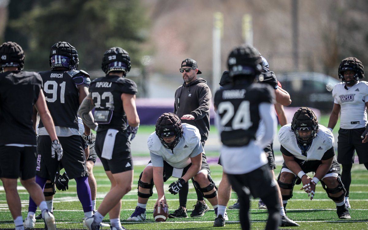 Another beautiful day for 🏈☀️ Spring practice concludes with the spring game on Saturday at 1:00! #WeAreWeber