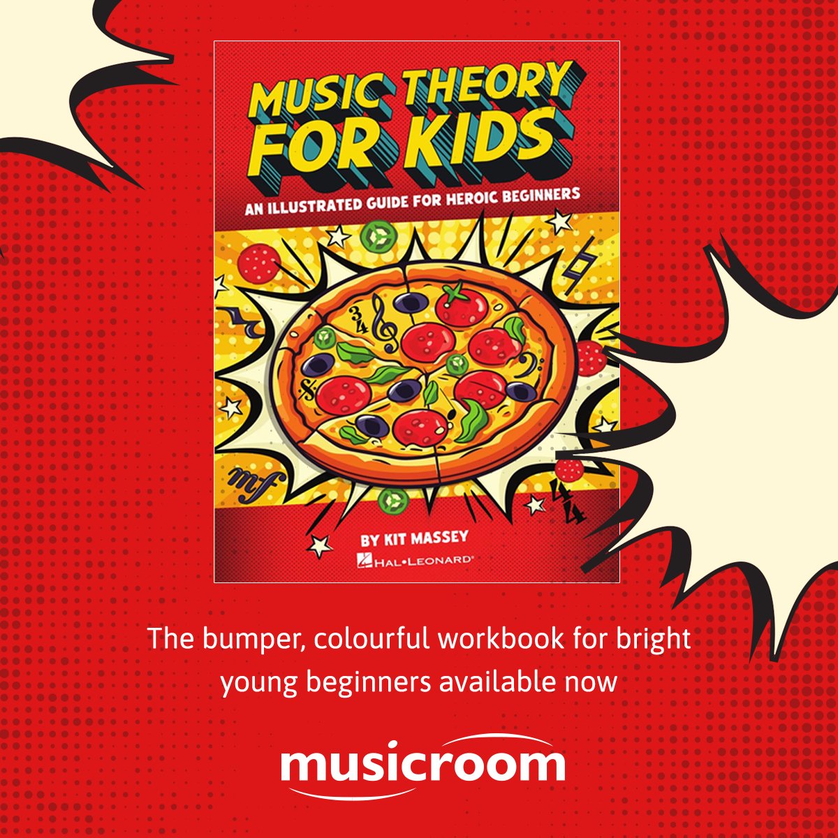 Fully illustrated, story-based, and with creative activities at every stage, Kit Massey's Music Theory for Kids is available now! @kitmassey Get your copy here ➡️ musicroom.com/music-theory-f…