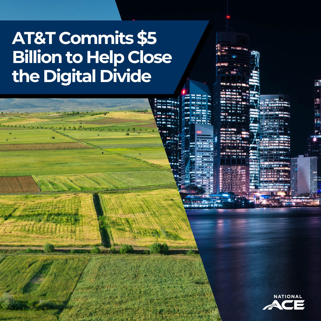 AT&T has raised its commitment to $5 billion in order to help close the digital divide between urban and rural broadband access. By 2030, AT&T aims to connect over 25 million Americans. Learn more about AT&T's commitment to broadband for all here: about.att.com/story/2024/dig…
