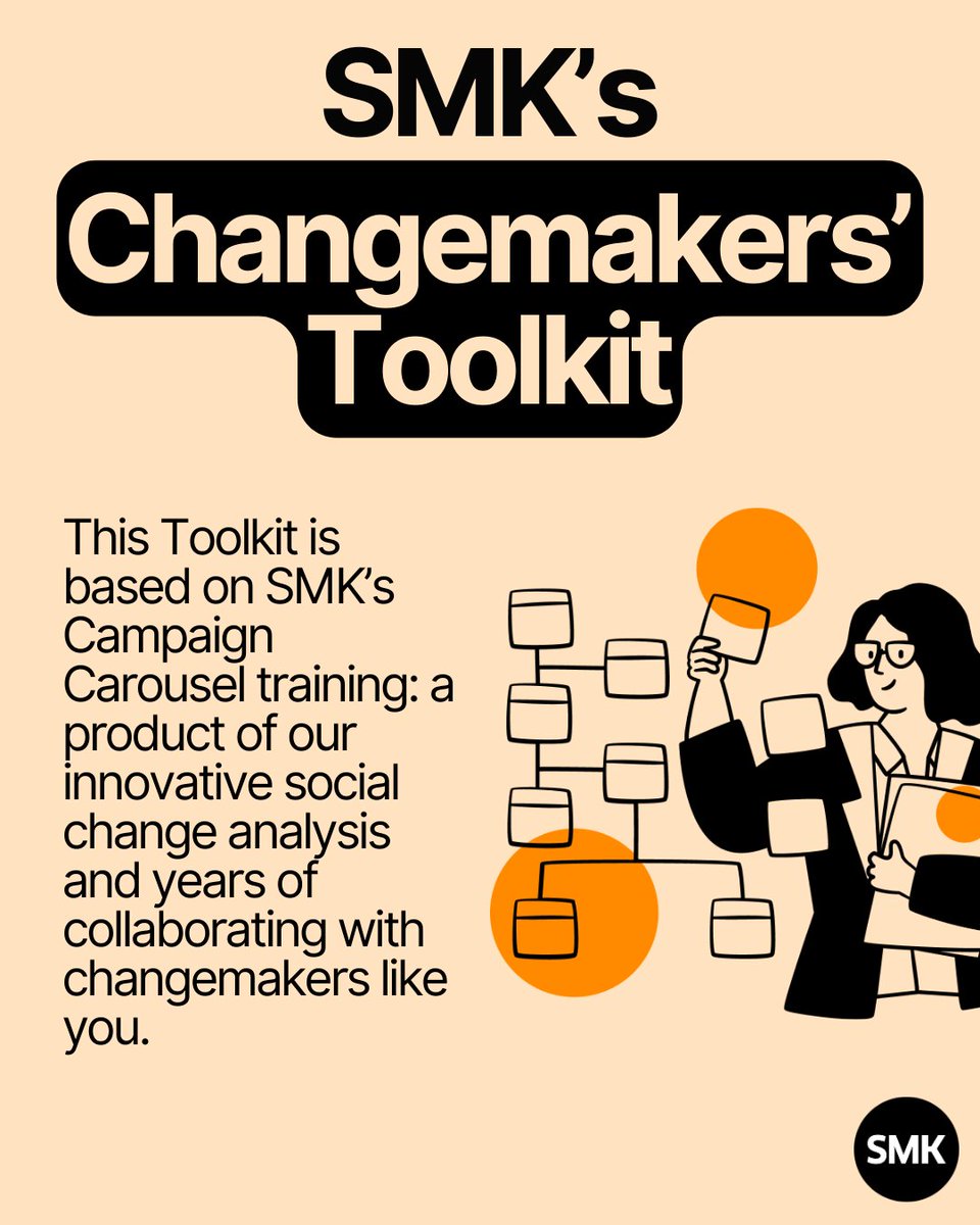 Think of this #ChangemakersToolkit as a digital toolbox, equipped with everything you need to start making change happen.

Head here for the modules, exercises, and resources, all for free! freecampaigntools.smk.org.uk