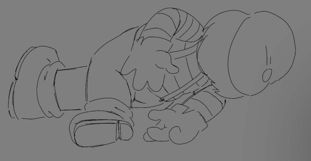 Dobiedobedobe's tweet image. Mime 
#ocart #oc #octodad