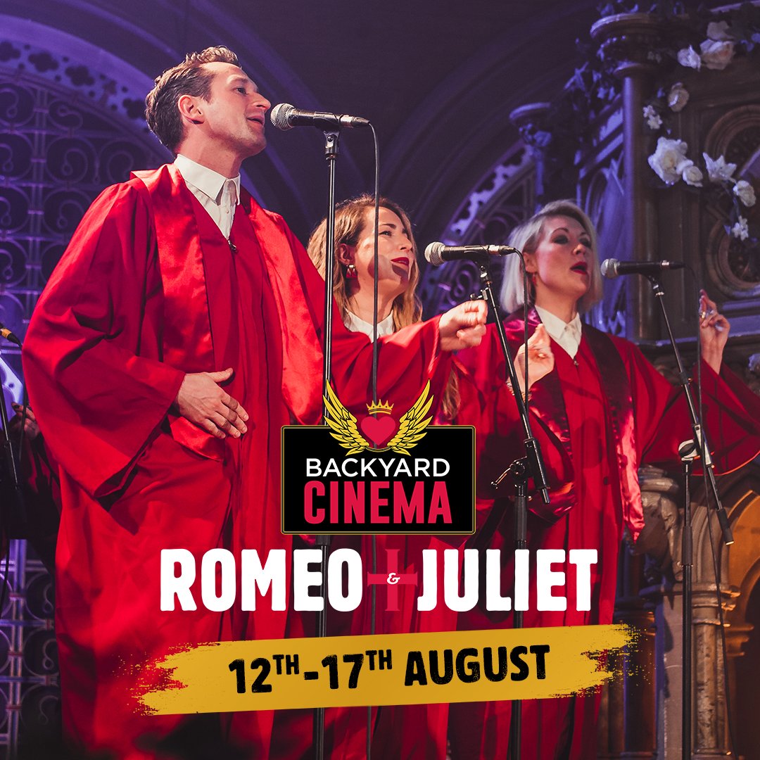 ON SALE NOW: Backyard Cinema's critically acclaimed screening of Baz Luhrmann's iconic 1996 'Romeo + Juliet' is set to come to the North West for the very first time, this August! Tickets: tinyurl.com/mvhhyfj3