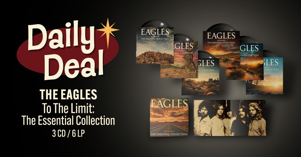 The Eagles Essential Collection on Vinyl & CD plus Save 15% with coupon code CCM and Free Shipping bit.ly/4cO16bN

#DailyDeal #TheEagles #Vinyl #CD #FreeShipping #Coupon