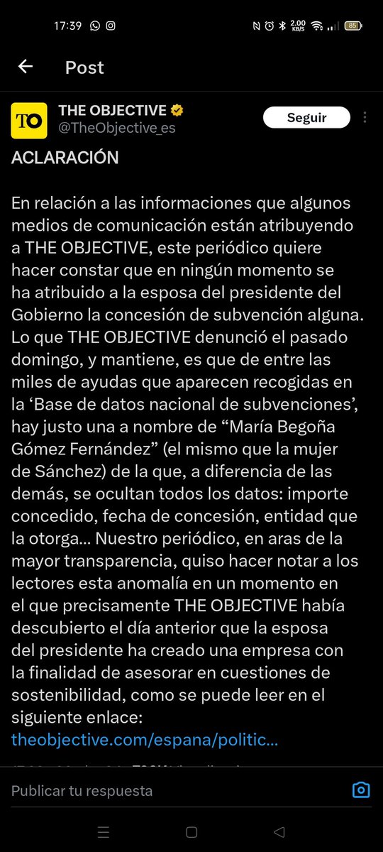 Hay que dar un premio a esta gente. Son unos putos genios: han logrado meter un bulo en la 'rectificación' de otro bulo. Resulta que si se ven, solo que no han pulsado la pestaña. Si es que hay que quererlos como se quiere al familiar borracho de cada reunión familiar