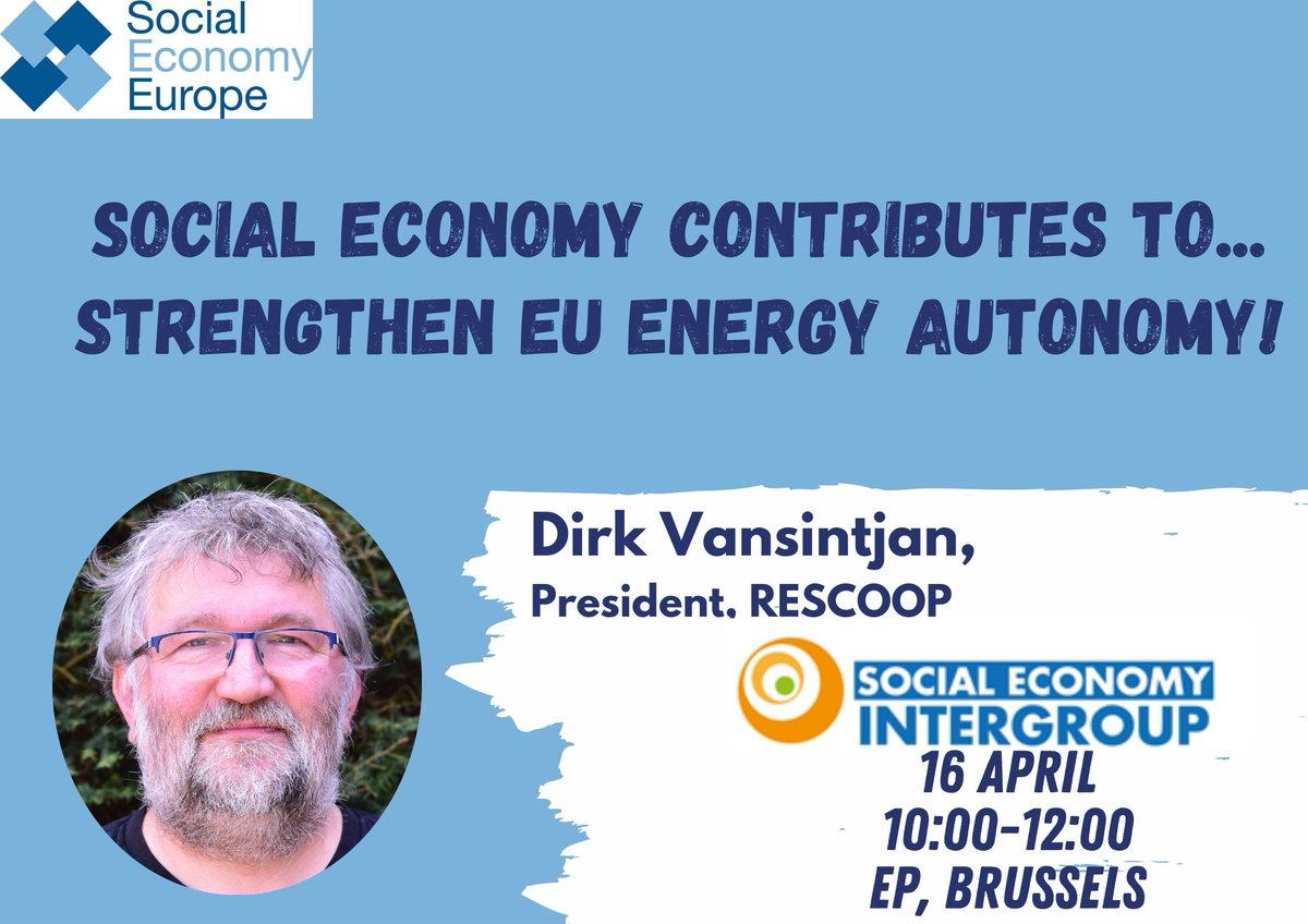 📢FULL HOUSE for the next Social Economy Intergroup where we will discover how #SocialEconomy provides solutions to major challenges of the EU.   
The #SocialEconomy in the #EUelections
🗓️16 April   
⏰10:00-12:00   
📍European Parliament, Brussels 
Info: rb.gy/4lb34d