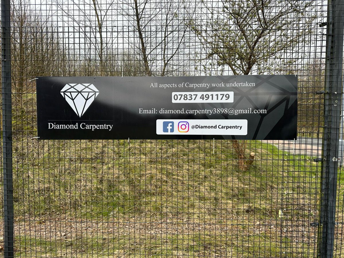 Continuing with our thanks to our sponsors, next we have Diamond Carpentry 👏. If you would like to sponsor the club in 24/25 DM @Penrhiwfer_Fc or @WathanAnthony  #upthefer #TogetherStronger #community #sponsors #billboard #ReadyToGo