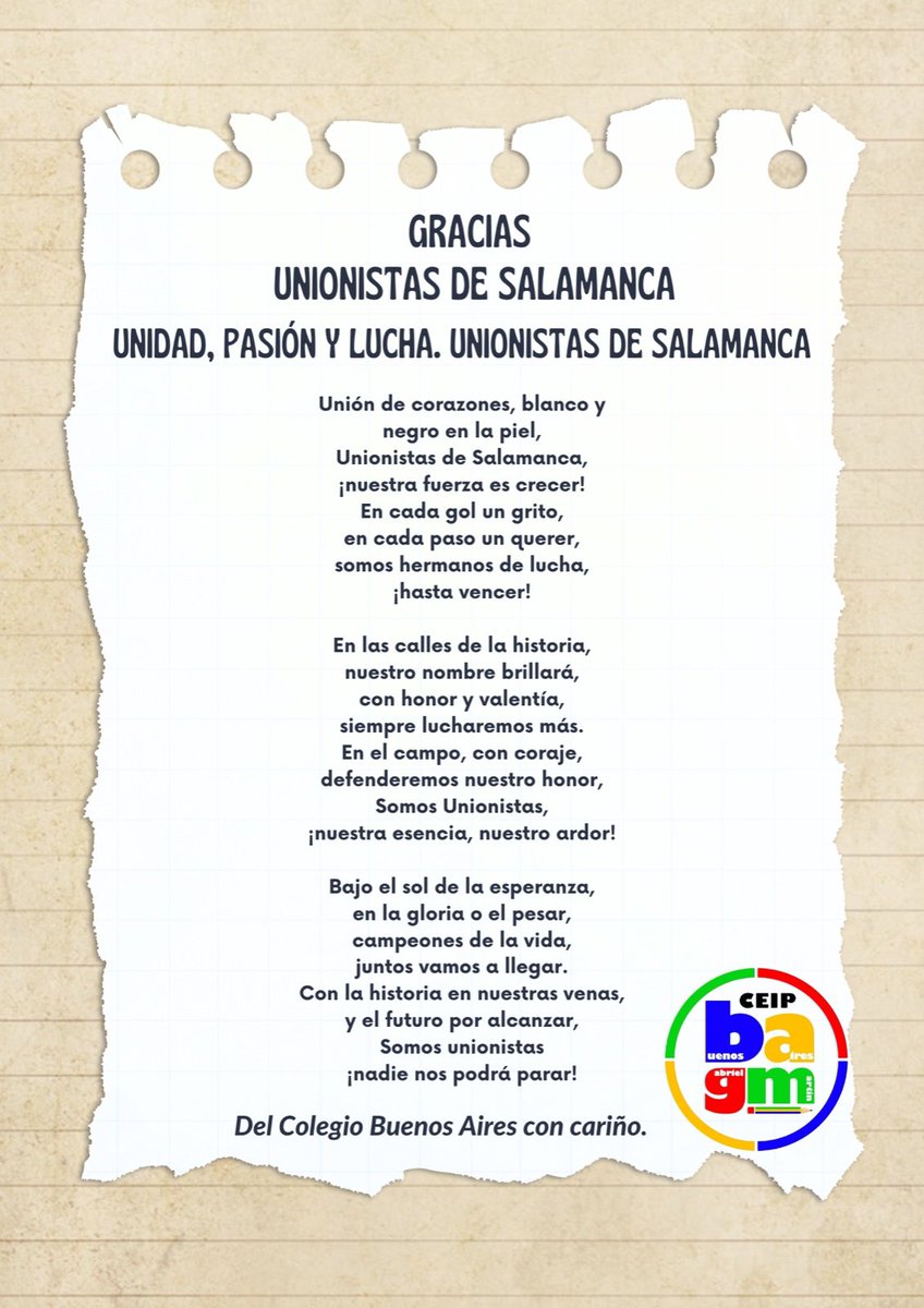 Además, pudieron escuchar esta composición que les escribimos con mucho cariño como agradecimiento a su amabilidad: ¡nos dijeron que lo colgarán en su vestuario! Mucha suerte para lo que queda de temporada: ¡Buenos Aires ya es unionista!