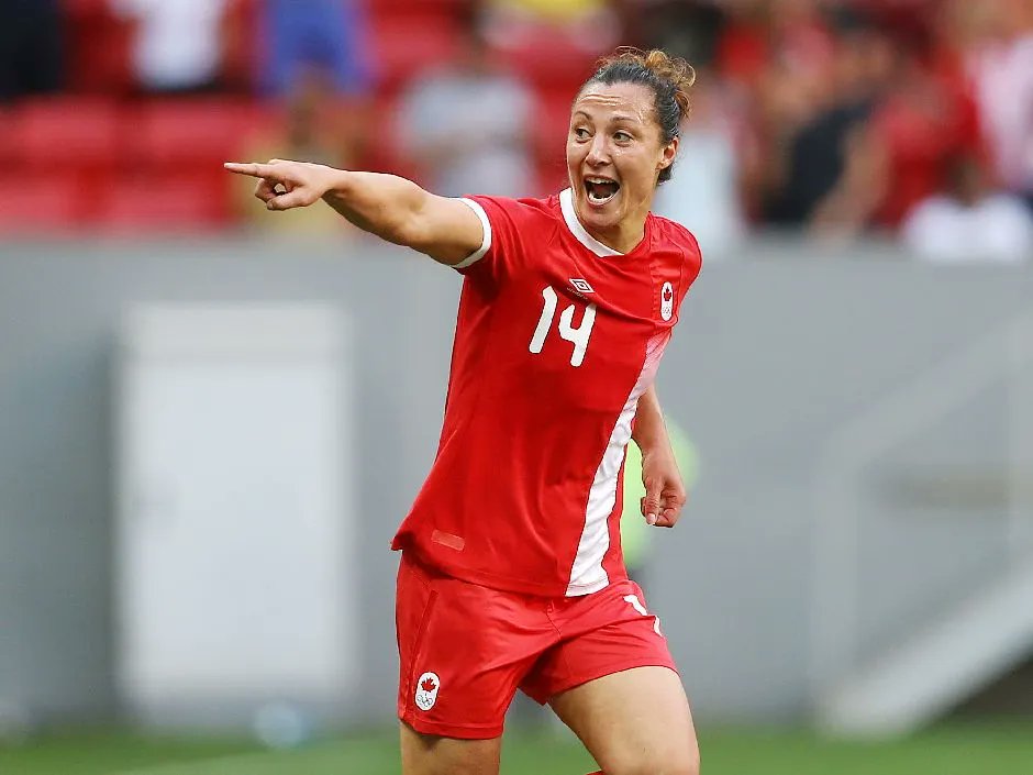 Despite last night's loss in the SheBelieves Cup final, Adriana Leon became the first Canadian player to score against the #USWNT in back to back games since Melissa Tancredi in 2011. Also, Dri became the 3rd all-time top scorer of #CANWNT #CANXNT [39 goals]. 🇨🇦⚽️