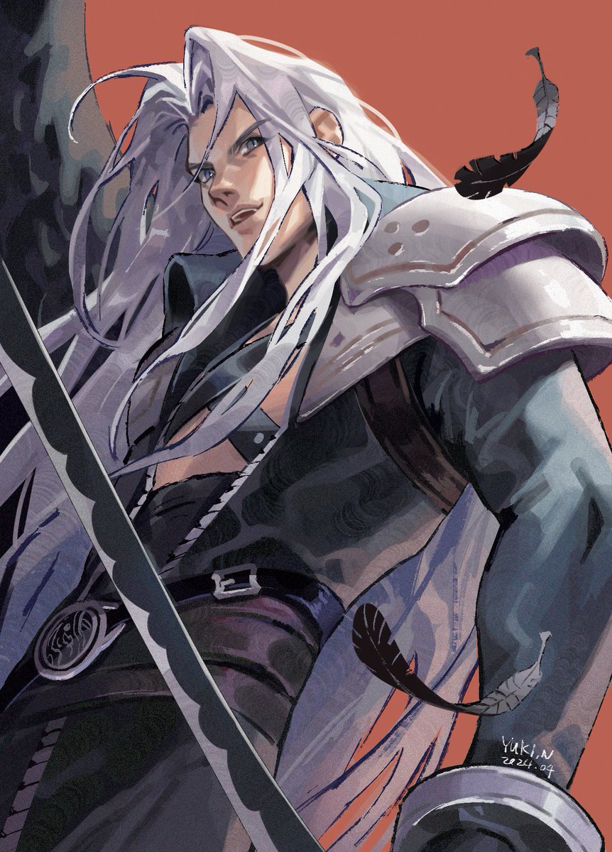 セフィロス 「#ff7 #FFVII #Sephiroth  `shall I give yo」|YUKINNNNNNNのイラスト