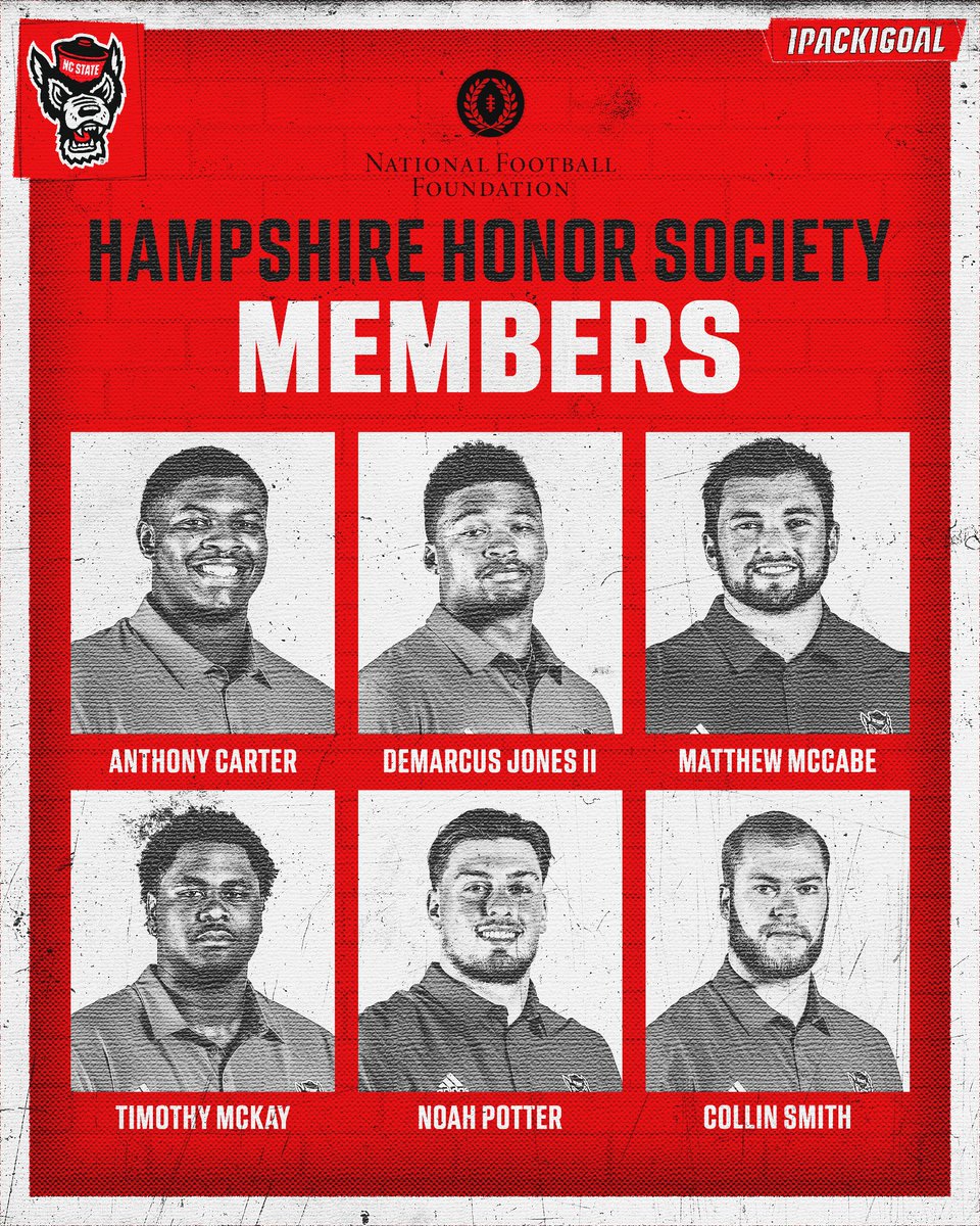 Congrats to our guys for joining the 2024 NFF Hampshire Honor Society. 📰: bit.ly/3PWJ3Gs #1Pack1Goal