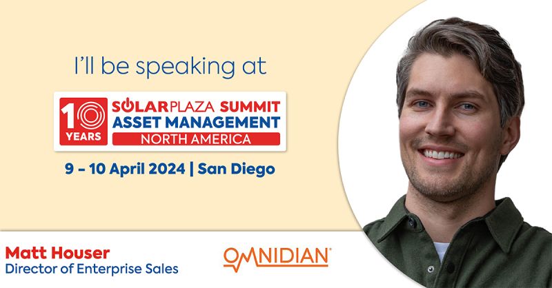 Don't miss out! 

Discover groundbreaking solutions in #CommunitySolar, examining participation, financing, and community engagement from our Director of Enterprise Sales, Matt Houser, who will be speaking at #AMNA24 today at 12:30 PM.