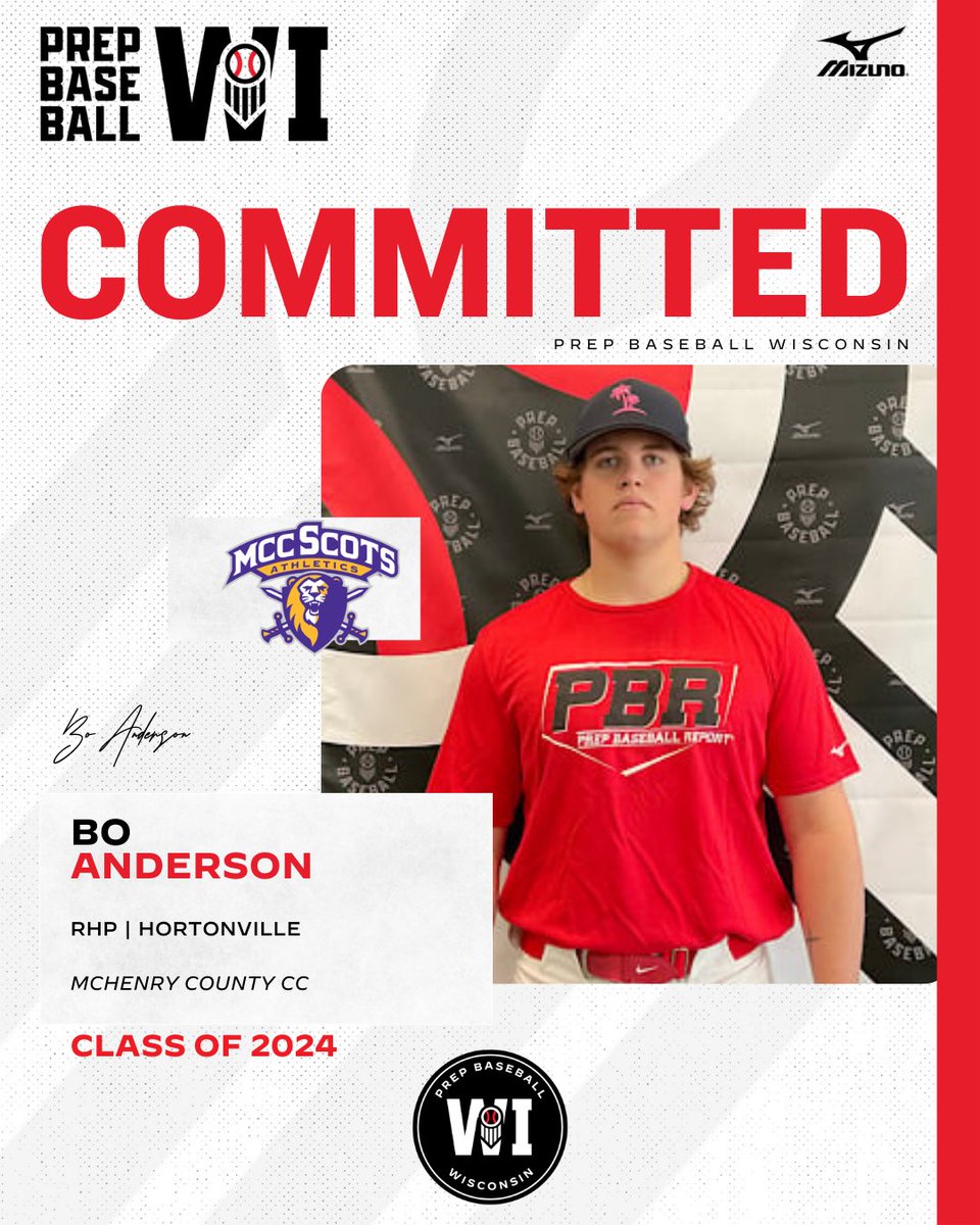 Prep Baseball Wisconsin (@prepbaseballwi) on Twitter photo RHP Bo Anderson (2024, Hortonville) commits to McHenry County JC.
Anderson recently attended the Green Bay Preseason ID before announcing his commitment.
(<a href="/McCoBaseball/">McHenry County Baseball</a> | <a href="/HVille_Baseball/">Hortonville Baseball</a>)
🔗: loom.ly/Z-s7USY RHP Bo Anderson (2024, Hortonville) commits to McHenry County JC.
Anderson recently attended the Green Bay Preseason ID before announcing his commitment.
(<a href="/McCoBaseball/">McHenry County Baseball</a> | <a href="/HVille_Baseball/">Hortonville Baseball</a>)
🔗: loom.ly/Z-s7USY